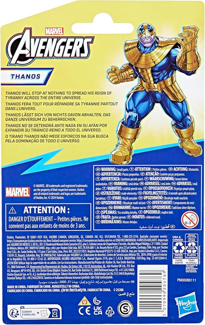 Marvel Epic Hero Series Thanos Deluxe Action Figure, 4-Inch-Scale, Avengers Super Hero Toys for Kids 4 and Up