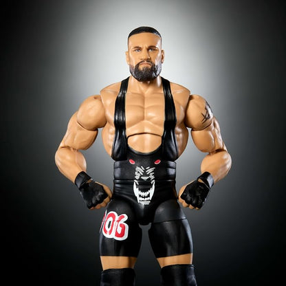 Mattel WWE Elite Action Figure & Accessories, Series #114 6-inch Collectible Bron Breakker with 25 Articulation Points & Swappable Hands