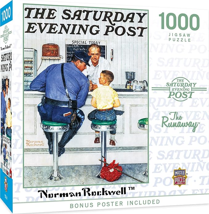 MasterPieces 1000 Piece Jigsaw Puzzle for Adults, Family, Or Youth - The Runaway - 19.25"x26.75"