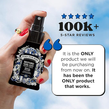 Poo-Pourri Before-You-Go Toilet Spray, Royal Flush, 2 Fl Oz - Eucalyptus and Spearmint
