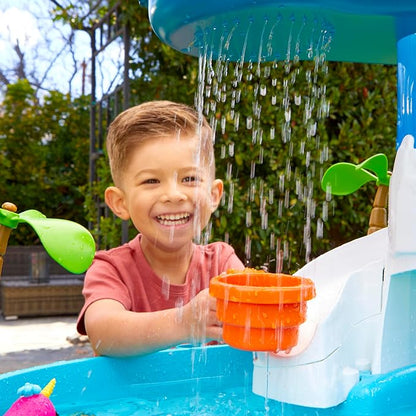 Little Tikes Waterfall Island Water Table (Amazon Exclusive) Activity Playset with Accessories, Outdoor, for Boys and Girls Ages 2-5 Years