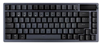 ASUS ROG Azoth Wireless Mechanical Gaming Keyboard – 75% TKL, Tri-Mode Connectivity, Hot Swappable Pre-lubed ROG NX Storm Clicky Switches, PBT Keycaps, RGB, OLED Display, PC/Mac Support - Black