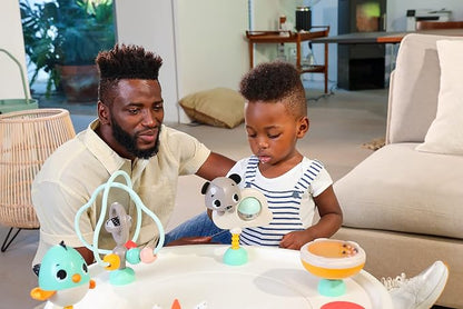 Tiny Love 5-in-1 Stationary Activity Center, 5 Modes of use: Tummy time, Activity Center, Baby Balance Board, Toddler Activity Table, Child Table and Chair, Magical Tales