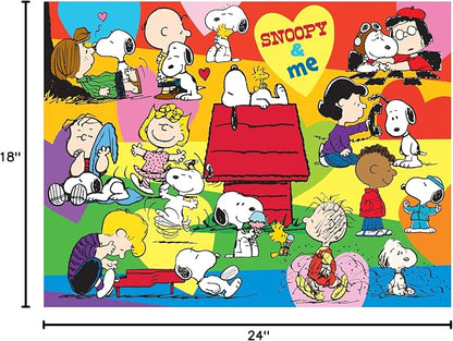 Roseart - Peanuts - Snoopy and Me - 300 Piece Jigsaw Puzzle