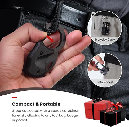 FUNBRO Edc Box Cutter | Small Pocket Knife Gifts for Men, Anniversary & Birthday Gifts for Him