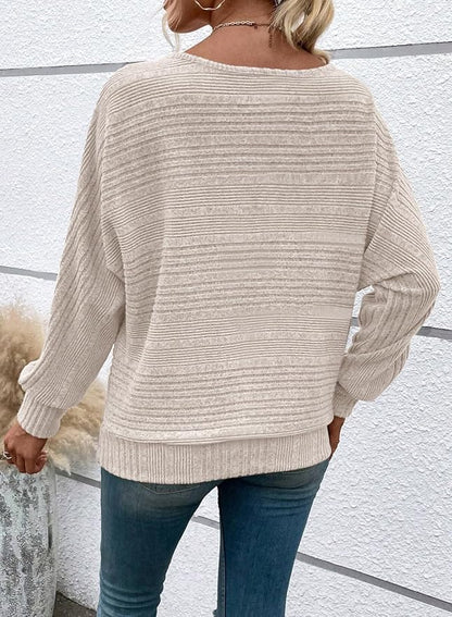 Womens Long Sleeve Shirts Crewneck Tunic Tops Pullover Sweaters Business Casual Blouses Fall Fashion 2026