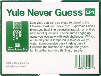 Christmas Trivia Game - Christmas Games for Family Party - Christmas Family Games Expansion Pack 1