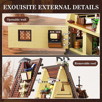 Gravity House Building Sets, Mystery Shack House Building Blocks Toy, Compatible with Lego, Collectible Buildable Fun Model Toys, Gift for 14+ Boys Girls Adults and Fans (965 PCS)