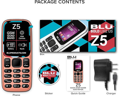 BLU Z5 -GSM Unlocked Dual Sim -Coral