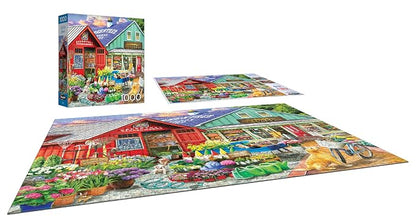 RoseArt - Hobby Haven - Greentree Garden Center - 1000 Piece Jigsaw Puzzle for Adults