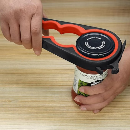 Otstar Jar Opener & Bottle Opener for Seniors with Arthritis, Weak Hands | Adjustable Lid Opener Effortlessly Opens Jars, Bottles & Pop-Top Cans, Great for Senior Parents, Grandparents, or Loved Ones