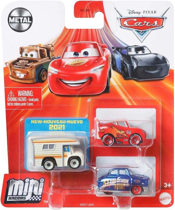Disney Mattel - Cars - Minis 3 Pack Assortment Pixar