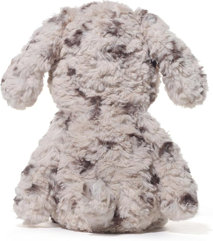 Cartoon Dog Stuffed Animals Dalmatian Plush Toys Dog 11.8 inches Soft and Premium Puppy Plush Toy Gift for for Babies Children Adults, Gray Spots with Big Nose Long Ears