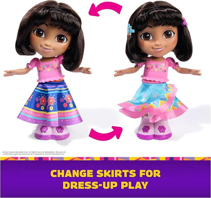 Dora, Dance with Me Dora, Interactive Dancing Doll with 2 Skirts, Bilingual Phrases & Music, Kids Toys for Girls & Boys Ages 3 and Up