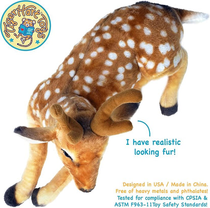 TigerHart Dorbin The Deer - 21 Inch Stuffed Animal Plush