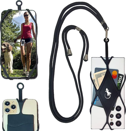 Gecko Travel Tech Cell Phone Lanyard Phone lanyards for Around The Neck Neck Lanyard Phone Crossbody