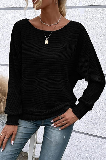 Womens Long Sleeve Shirts Crewneck Tunic Tops Pullover Sweaters Business Casual Blouses Fall Fashion 2026