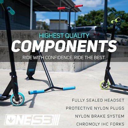Envy Scooters ONE S3 Stunt Scooter - Trick Scooters for Kids 6-12 Years - Beginner Freestyle Scooter