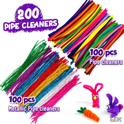 Goody King Arts and Crafts Supplies for Kids - 1170Pcs+ Craft Art Supply Kit for Toddlers Kids Craft Supplies & Materials Age 4 5 6 7 8 9 - Christmas D.I.Y. Crafting School Supplies