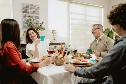 {THE AND} Family Edition - 199 Family Conversation Cards to Strengthen Relationships - Questions for Families to Get Everyone Talking - Fun Family Bonding Game at Dinner or Game Night By The Skin Deep