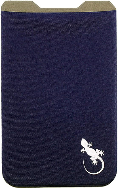 Phone Wallet - Adhesive Card Holder - Cell Phone Pouch - Stick on Lycra Pocket by Gecko - Carry Credit Cards and Cash