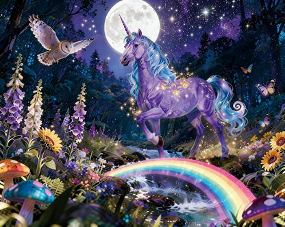 100 Pieces Puzzles for Kids Ages 4-8, Unicorn Educational Kids 100 Piece Puzzle, Children Jigsaw Puzzles Kids Puzzles, Educational Learning Puzzle Toys for Girls and Boys