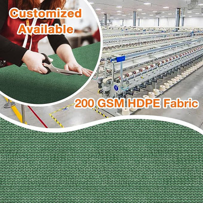 Artpuch Outdoor Pergola Shade Cover 4' X 11' Sun Shade Cloth with Grommets, 90% UV Protection Canopy Patio Privacy Screen (Customized Available) GN107, Green