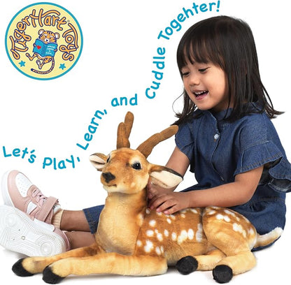 TigerHart Dorbin The Deer - 21 Inch Stuffed Animal Plush