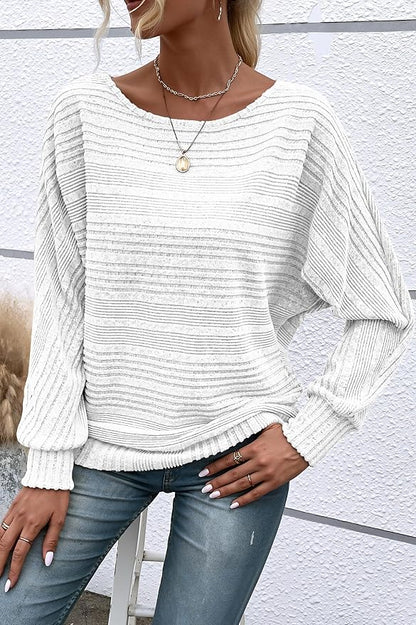 Womens Long Sleeve Shirts Crewneck Tunic Tops Pullover Sweaters Business Casual Blouses Fall Fashion 2026
