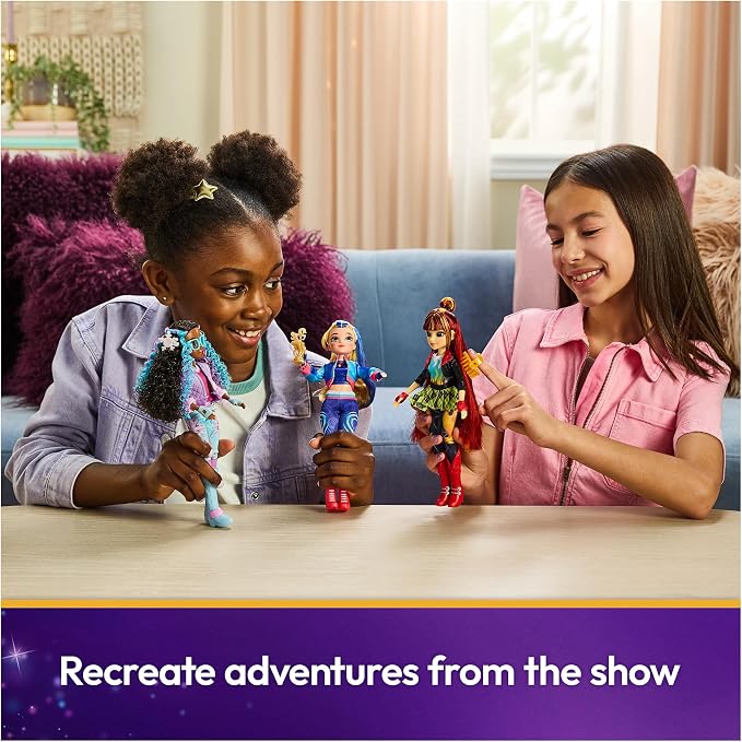 Unicorn Academy, Power of Friendship Valentina with Hand Mirror & 5 Fashion Accessories, 9.5”, Dolls & Unicorn Toys for Girls Ages 4 and up