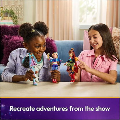 Unicorn Academy, Power of Friendship Valentina with Hand Mirror & 5 Fashion Accessories, 9.5”, Dolls & Unicorn Toys for Girls Ages 4 and up