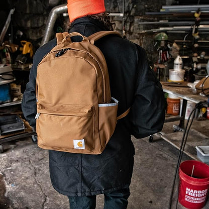 Carhartt Classic 21L Backpack Port | Classic Laptop, Water-Resistant Pack with 15 Laptop Sleeve and Organizational Compartments