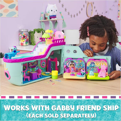 Spin Master Gabby's Dollhouse Kitty Narwhal’s Carnival Room, with Toy Figure, Surprise Toys and Dollhouse Furniture, Kids Toys for Girls & Boys 3+