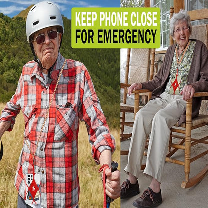 Gecko Travel Tech Cell Phone Lanyard Phone lanyards for Around The Neck Neck Lanyard Phone Crossbody