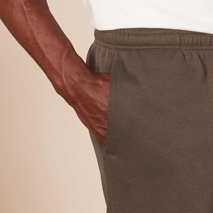 Amazon Essentials Men's Relaxed Straight Leg Fleece Open Bottom Sweatpant (Available in Big & Tall)